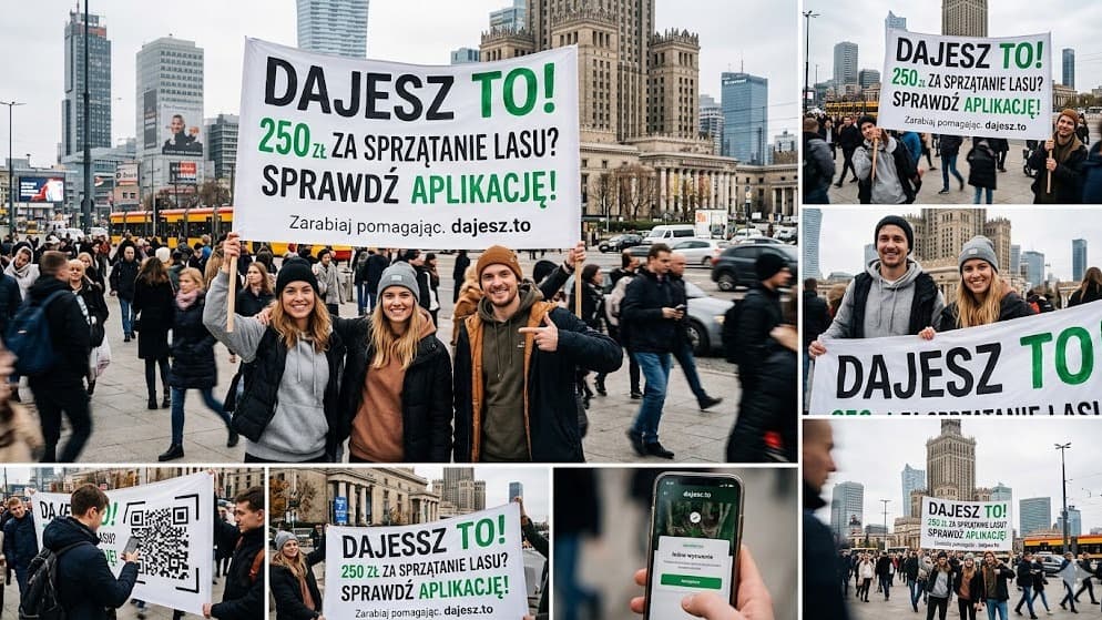 🚀 Zostań twarzą dajesz.to! Stwórz kreatywny materiał promocyjny